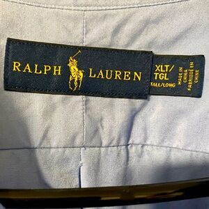 Polo Ralph Lauren XLT button up dress shirt
